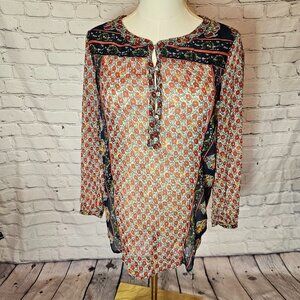 Lucky Brand Floral Blouse